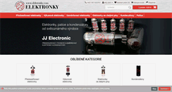 Desktop Screenshot of elektronky.com